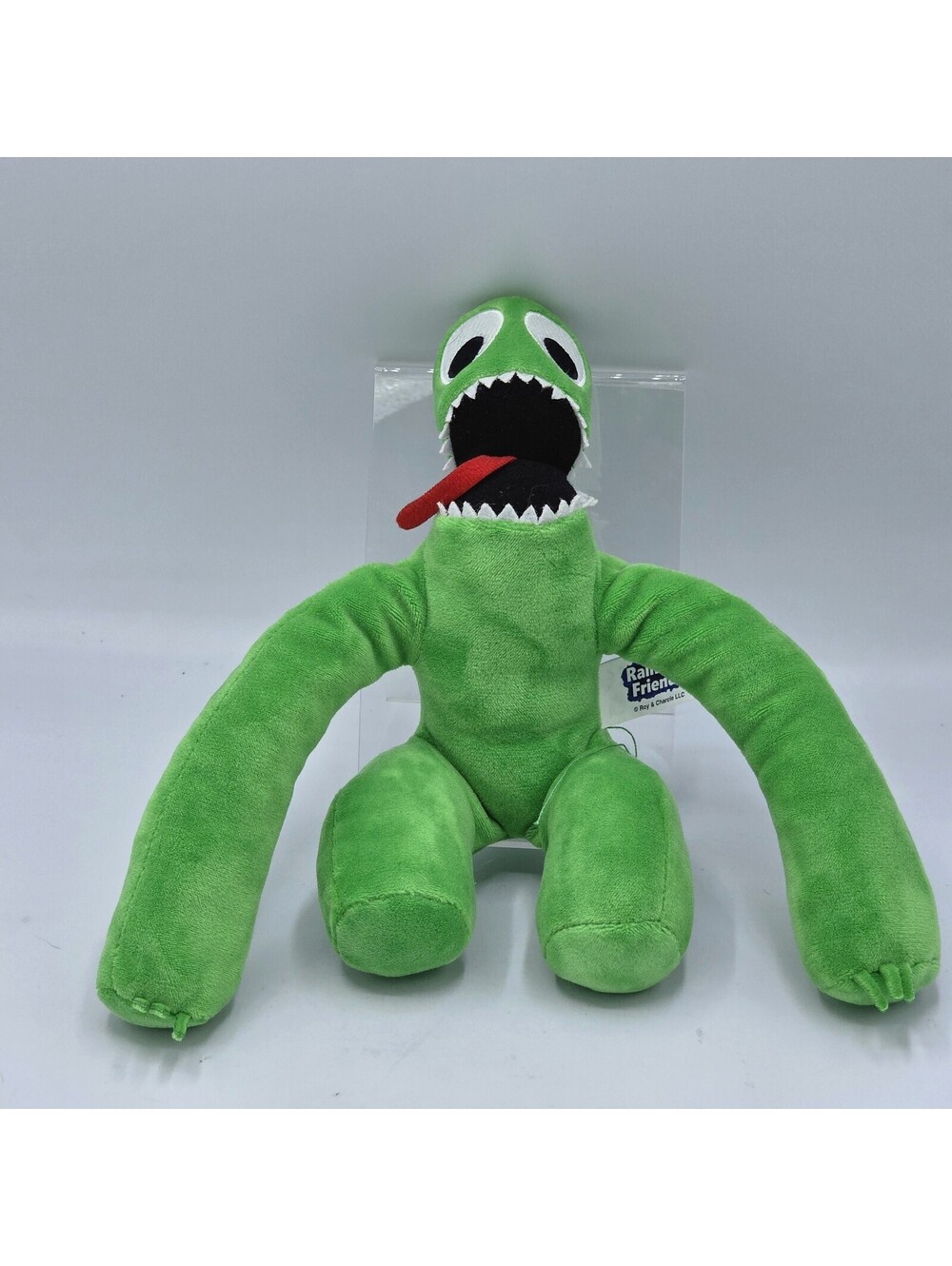 Rainbow Friends Green Plush PhatMojo 2023 Roblox Official Monster 9in